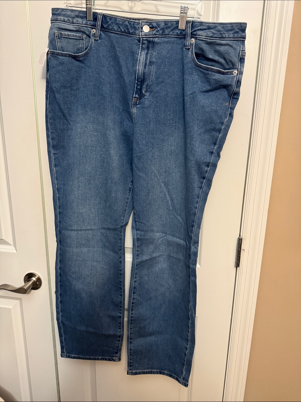 Classic Women's Blue Denim Jeans - Comfortable Everyday Fit